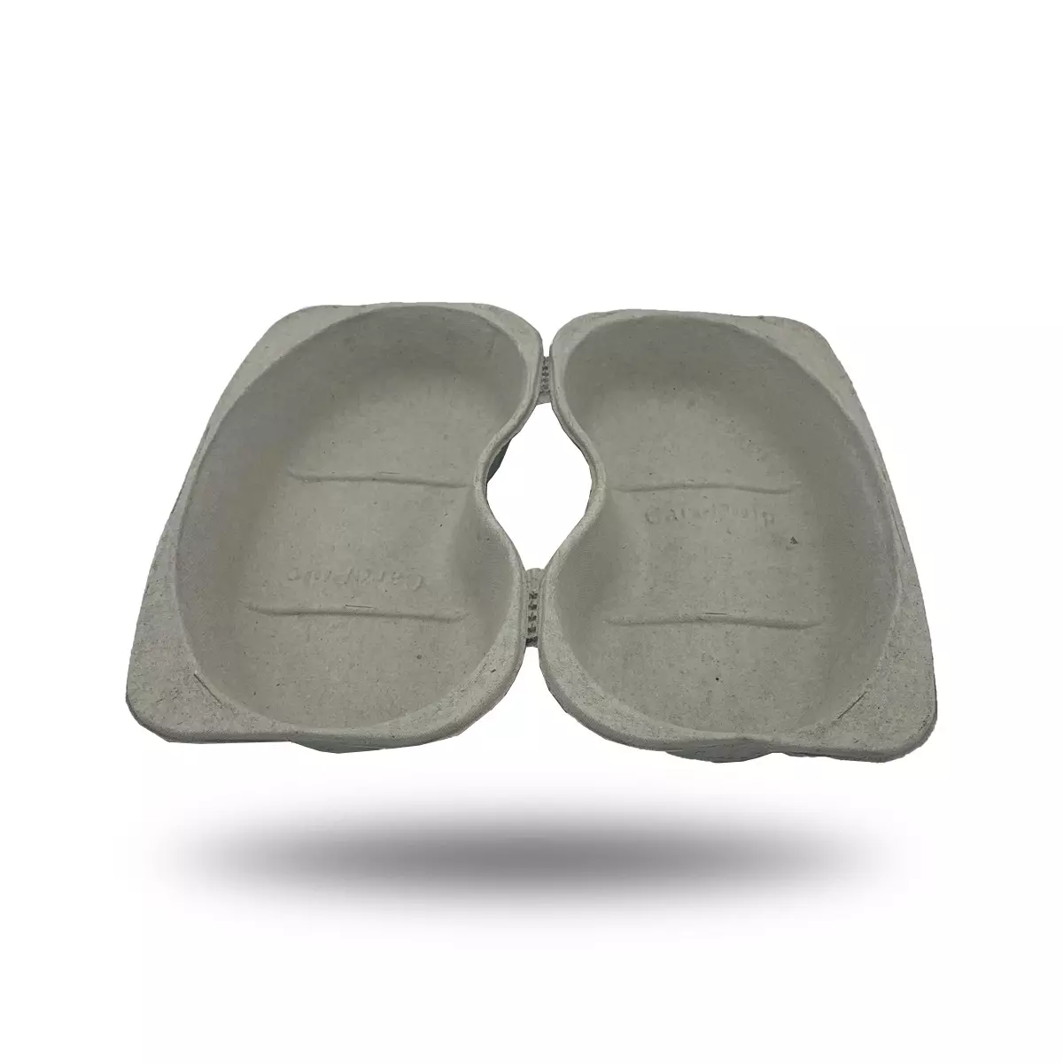 Haricot ouvert en cellulose à usage unique