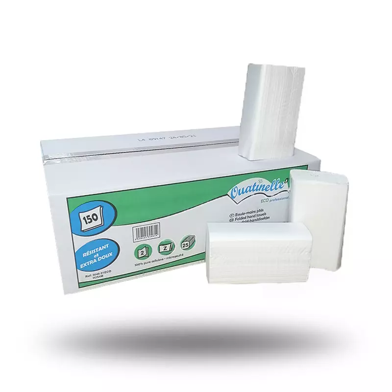 Packaging essuie-mains H254M plié en Z