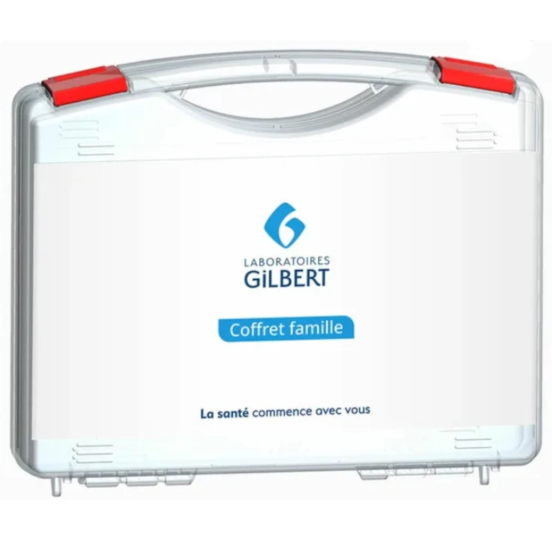Boite coffret trousse de secours format Gilbert famille