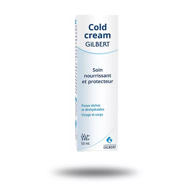 Conditionnement cold cream des laboratoires Gilbert