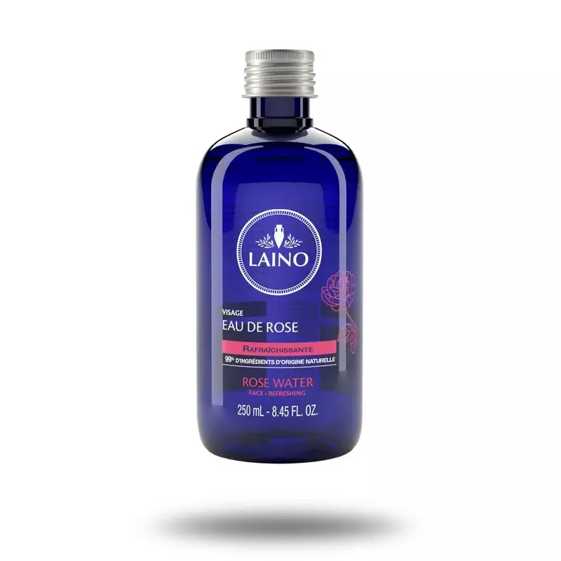 Flacon de 250 mL d'eau de rose LAINO