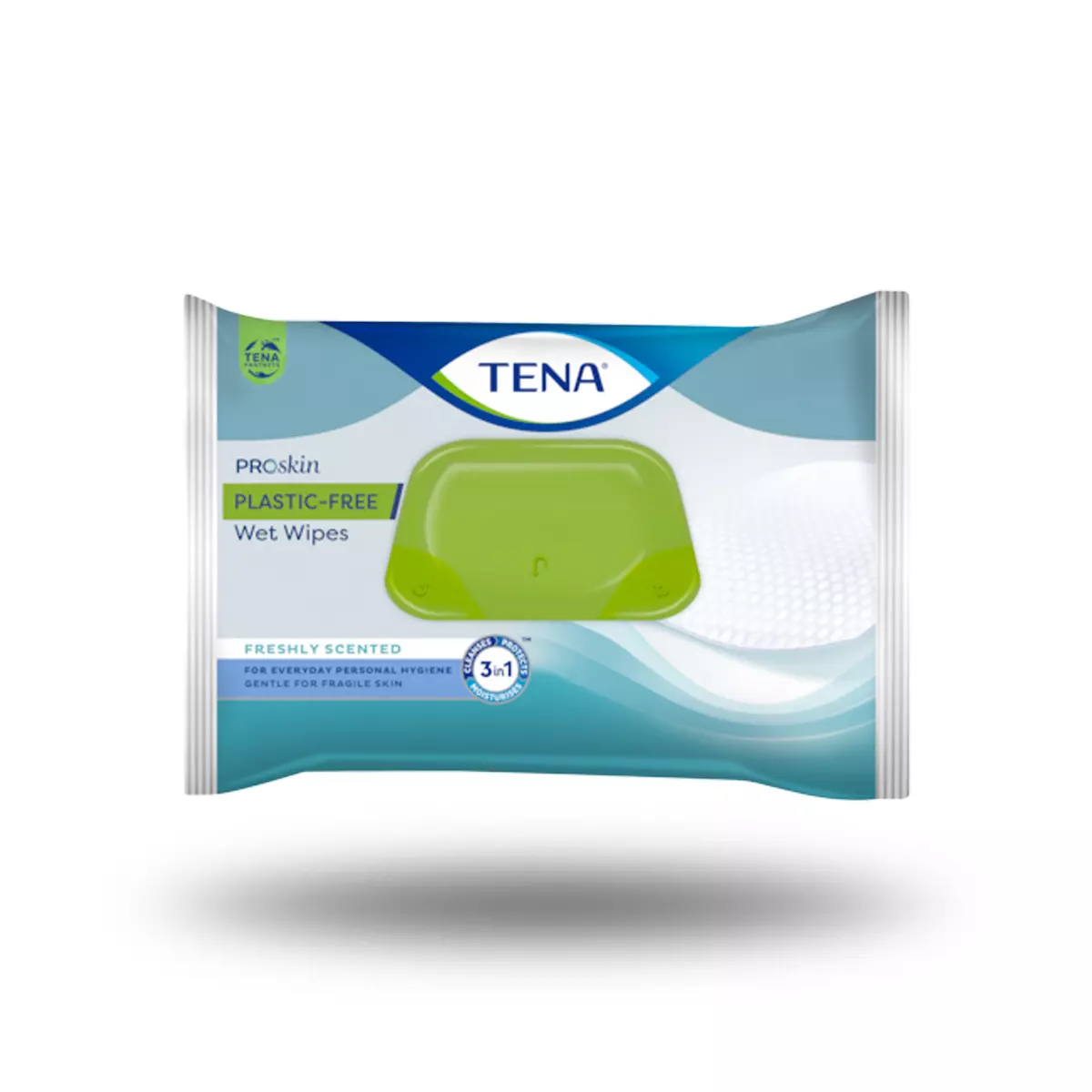 Sachet de lingettes TENA Wet wipe Plastic-Free
