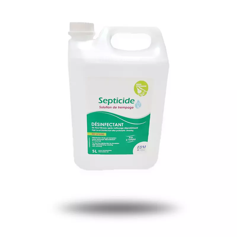 Bidon de solution de trempage désinfectante Septicide