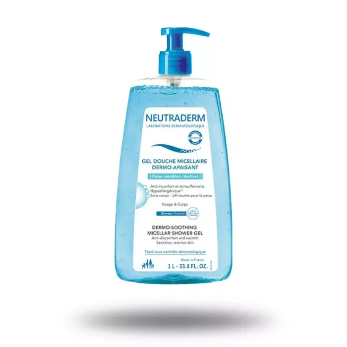 Gel douche micellaire DERMO-APAISANT NEUTRADERM