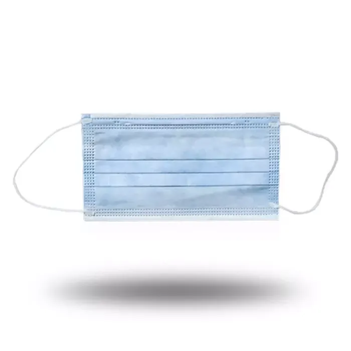 Masque chirurgical UNIR type IIR 3 plis bleu
