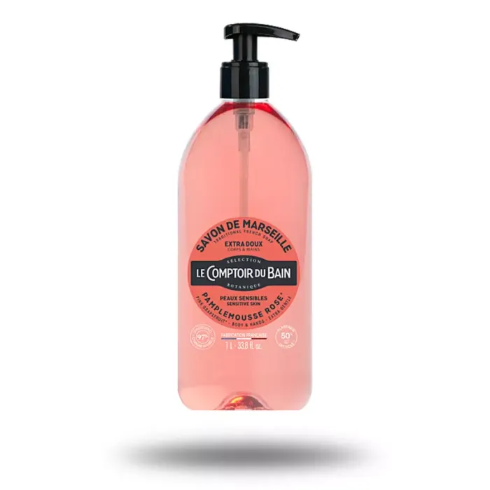 Savon liquide LCB en Flacon de 1 L Pamplemousse rose