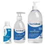Ensemble de formats de gel hydroalcoolique Bactidose des Laboratoires Gilbert