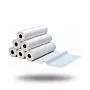 Draps d'examen Gaufré Collé J269GSM en ouate plastifiée blanche 
