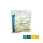 Un sachet de doigtier roulé en latex poudré COMED : sachet de 100, tailles S à XL.