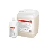 Un flacon de 1 litre et un bidon de 5 litres d'INCIDIN LIQUID : désinfection rapide et large spectre pour vos dispositifs médicaux.
