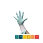 Un gant et l'ensemble des gammes disponibles de FINESSIS AEGIS : gants chirurgicaux stériles sans latex
