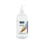 Un flacon-pompe de 1 litre de lotion lavante STERIDERM : savon doux dermoprotecteur mains et corps
