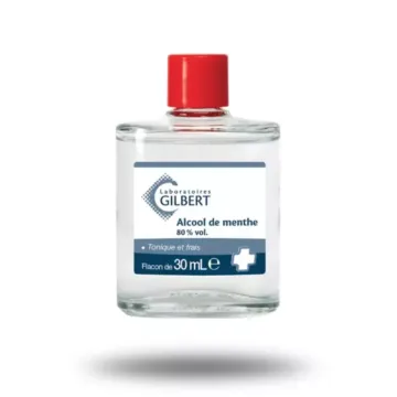 Flacon alcool de menthe Laboratoires Gilbert