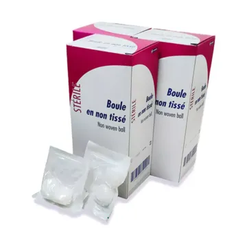 3 boîtes de boue de non-tissé stérile Euromedis