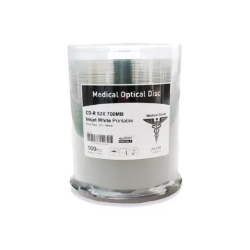 Pack de CD-R 52x 700 MB Imprimable jet d'encre
