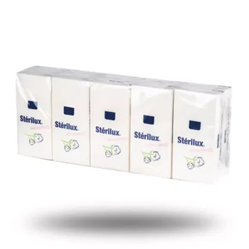 Pack de 10 étuis pocket de mouchoirs Stérilux