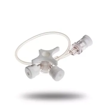 Robinet blanc  BD CONNECTA 3 voies avec prolongateur
