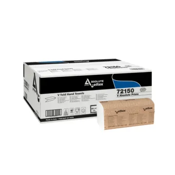 Un carton et son étui d'essuie-mains enchâtrés Absolute V 72150