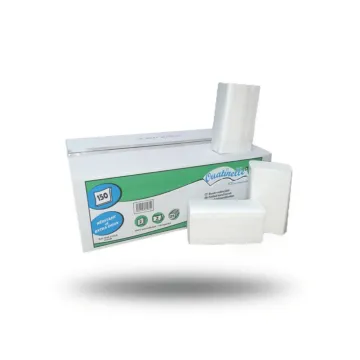 Un carton d'essuie-mains H254M OUATINELLE plié en Z 2 plis microgaufrés
