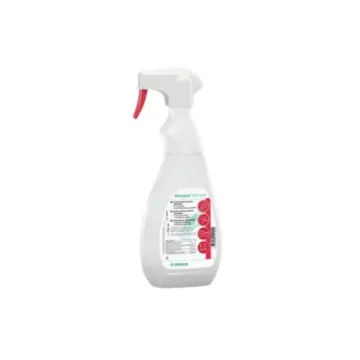 Un flacon de 750 ml et son spray de MELISEPTOL FOAM PURE : mousse désinfectante rapide pour surfaces médicales et dispositifs sensibles