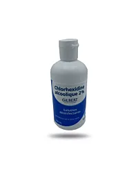 Flacon de chlorhexidine désinfectante incolore 2% GILBERT
