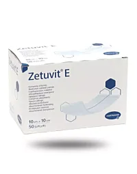 Boite de pansement absorbant non stérile Zetuvit E en 10 cm x 10 cm