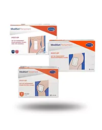 3 boites de set de pansement post-op Mediset
