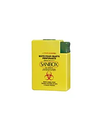 Un collecteur d'aiguille SANIBOX EUROJET : récupérateur 200 aiguilles DASRI