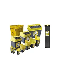 Ensemble des collecteurs DASRI Sharpsafe, toutes volumes confondus