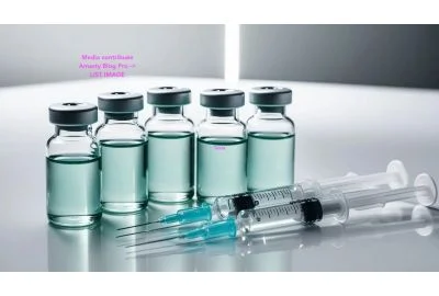 Image d'une personne qui ce désinfecte les mains avec du gel Anios