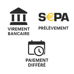 Logo des paiements par virement, SEPA et en différé